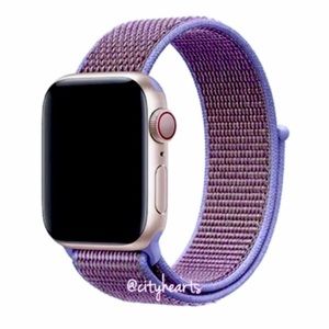 NEW Lilac Purple Apple Watch Sport Loop Band